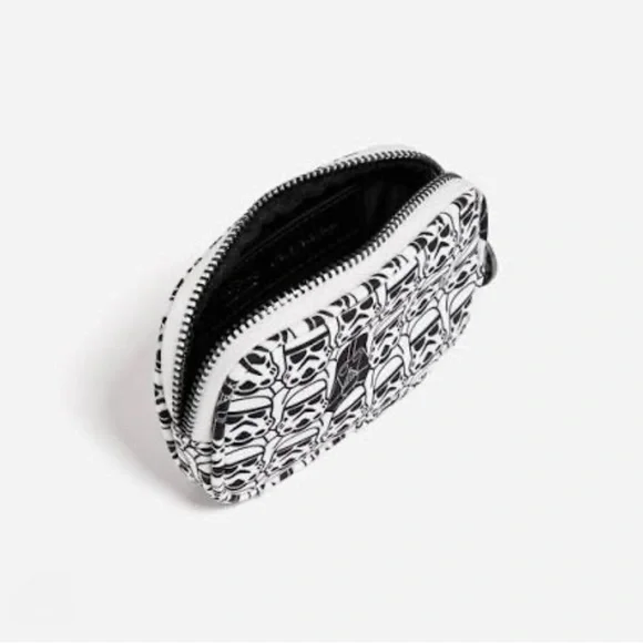 Stoney Clover Lane Star Wars Black and White Stormtrooper Micro Pouch - Picture 4 of 4